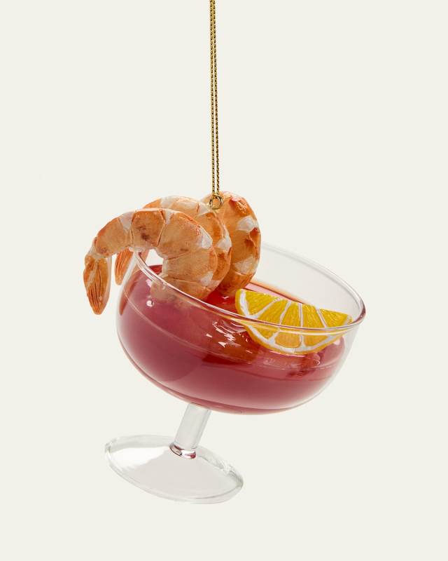 Shrimp Cocktail Ornament